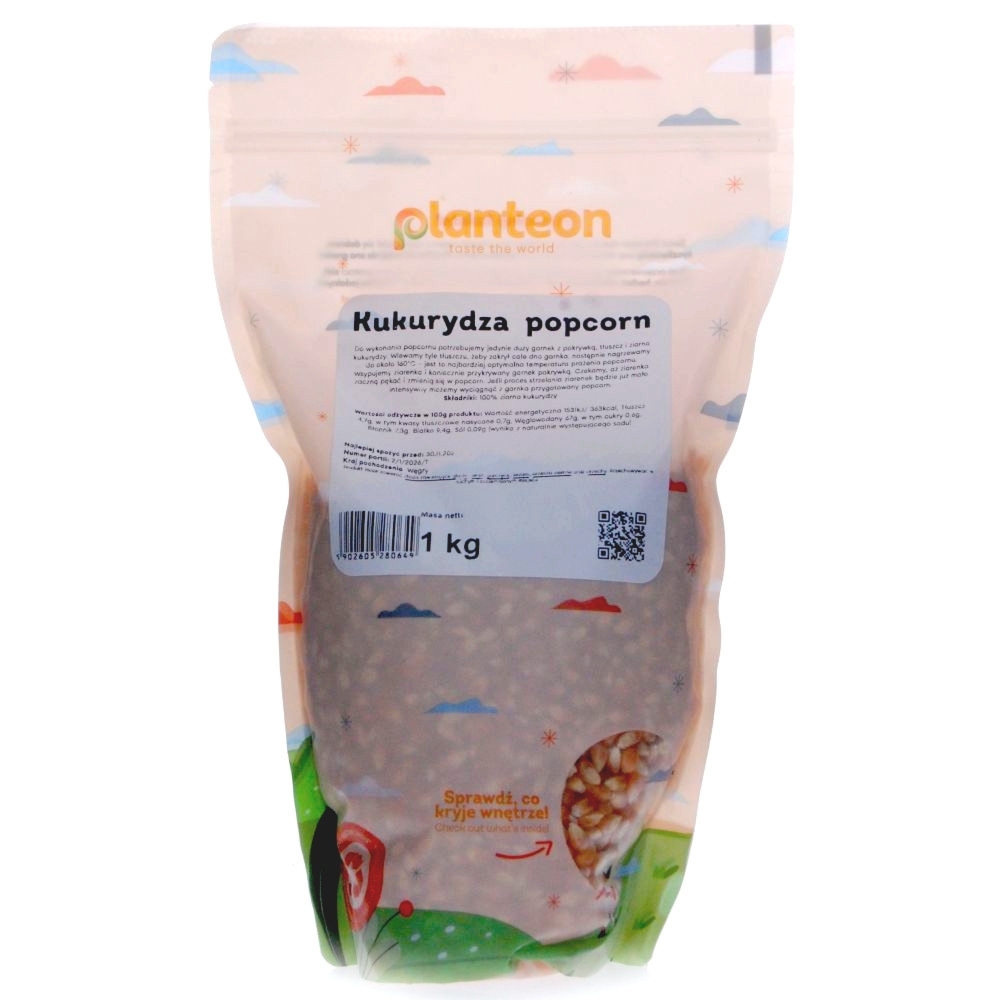 Kukurydza Popcorn 1 kg - Planteon