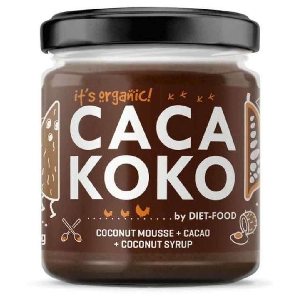 Krem Kokosowy z Kakao BIO 200 g - Diet Food