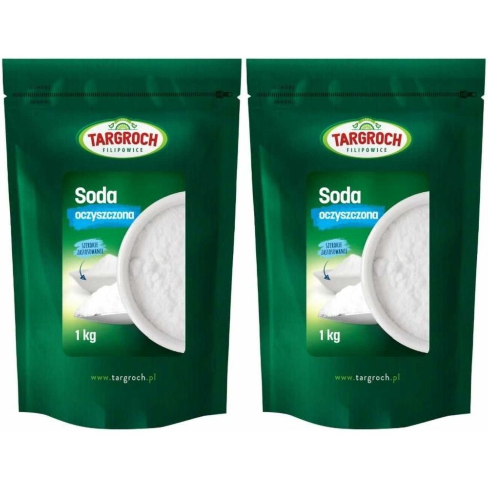 2 x Soda Oczyszczona (Wodorowęglan Sodu) 1 kg - Targroch