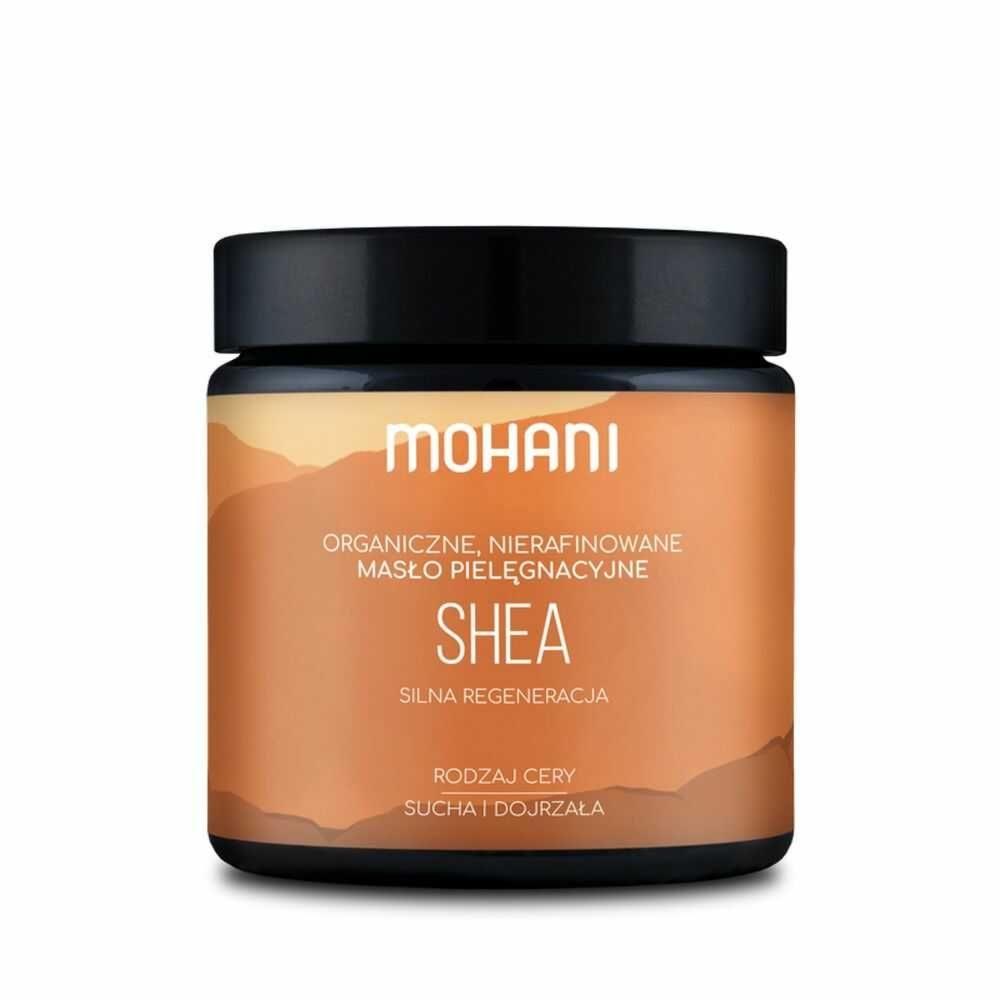 Masło Shea Nierafinowane Afrykańskie 100 g - Mohani