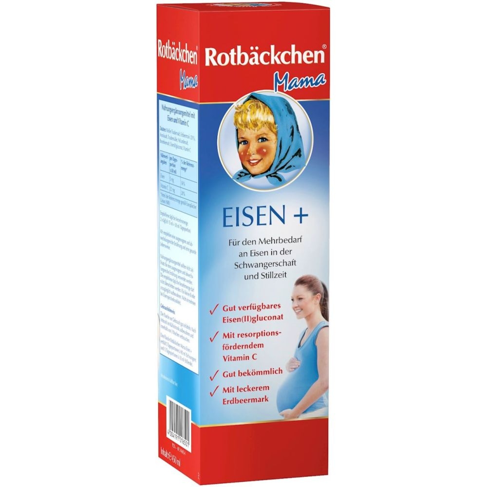 Napój z Żelazem Dla Kobiet w Ciąży i Karmiących 450 ml - Rotbackchen