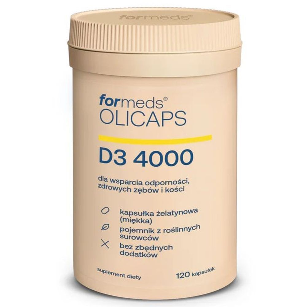 OLICAPS D3 4000 120 Kapsułek - Formeds