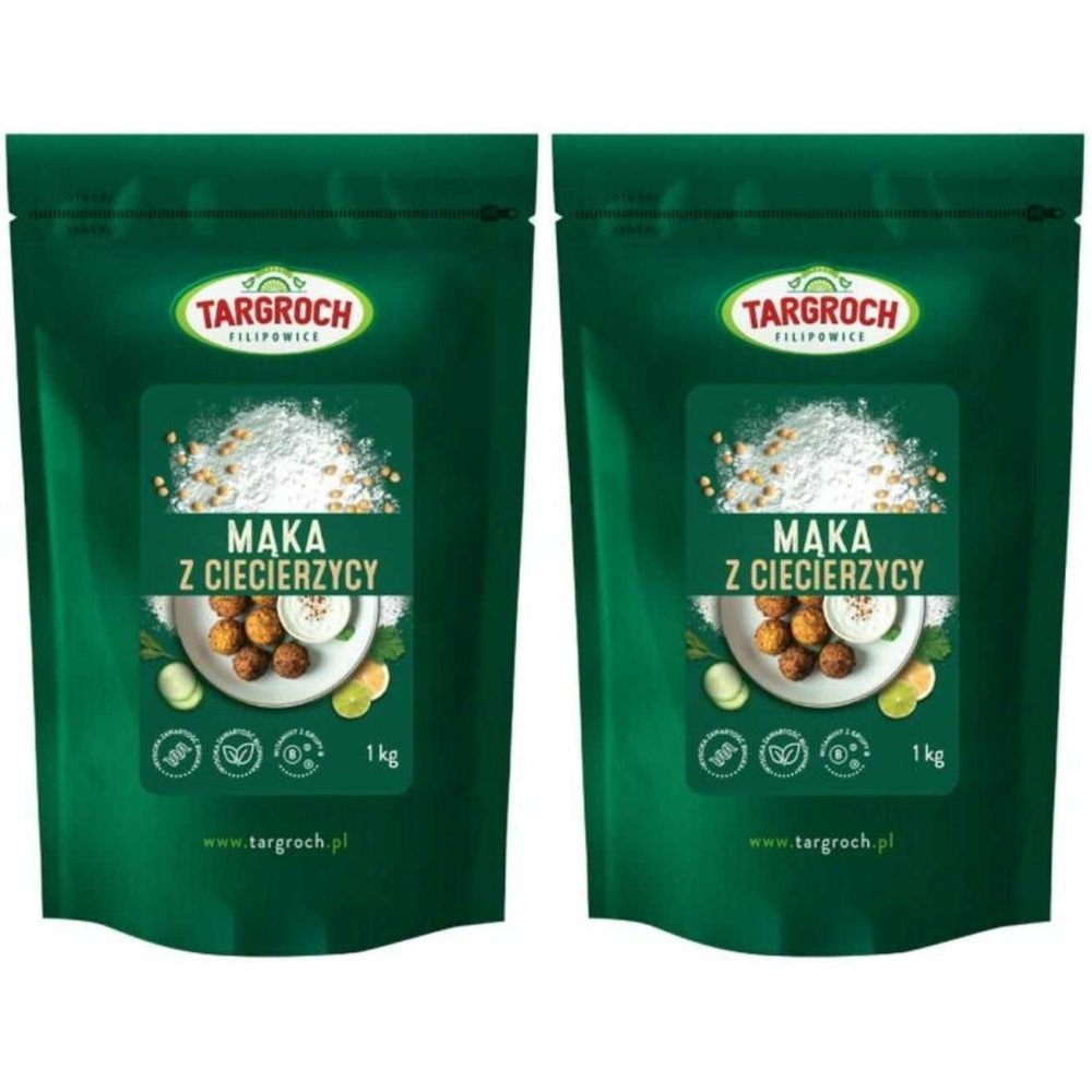 2 x Mąka z Ciecierzycy 1 kg - Targroch