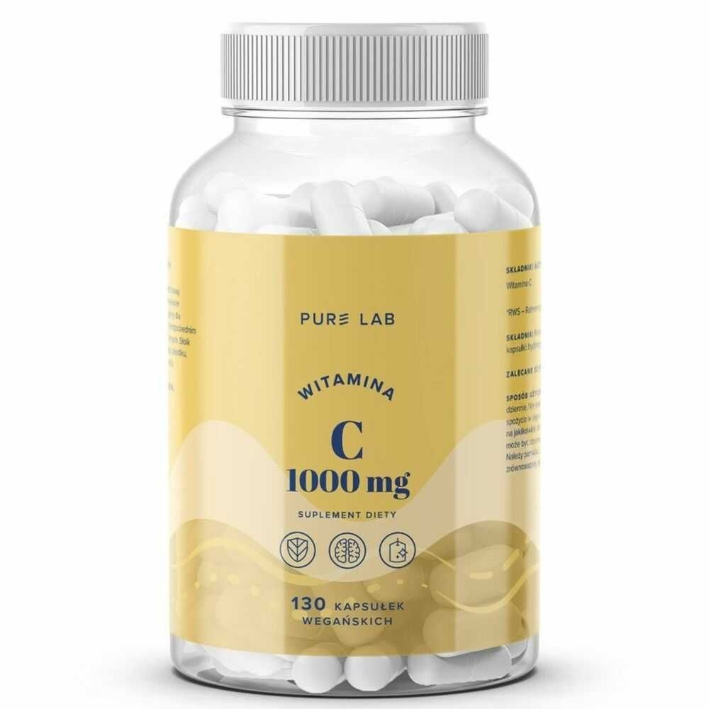 Witamina C 1000 mg 130 Kapsułek - Pure Lab