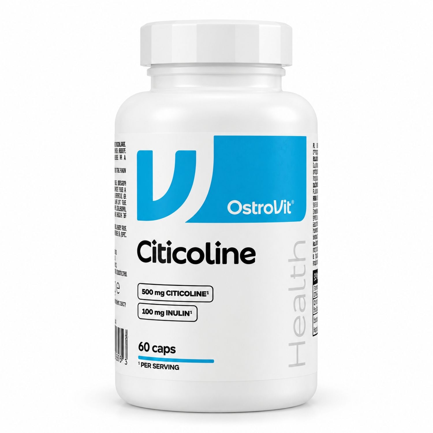 Cytykolina 500 mg z Inuliną 60 Kapsułek - OstroVit