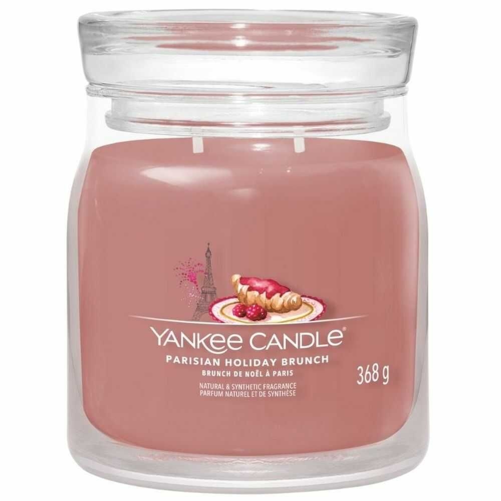 Świeca Średnia PARISIAN HOLIDAY BRUNCH - Wosk Sojowy 368 g - Yankee Candle