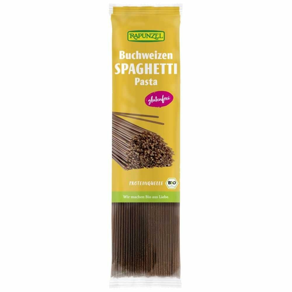 Makaron Gryczany Spaghetti Bezglutenowy Bio 250 g - Rapunzel
