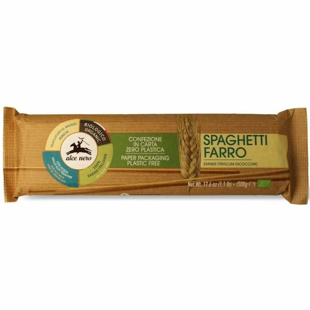 Makaron Spaghetti z Płaskurki Bio 500 g - Alce Nero