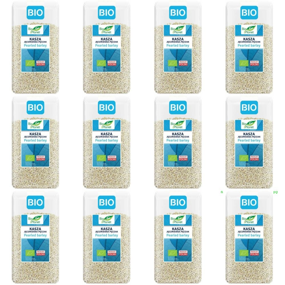 12 x Kasza Jęczmienna Pęczak Bio 500 g - Bio Planet