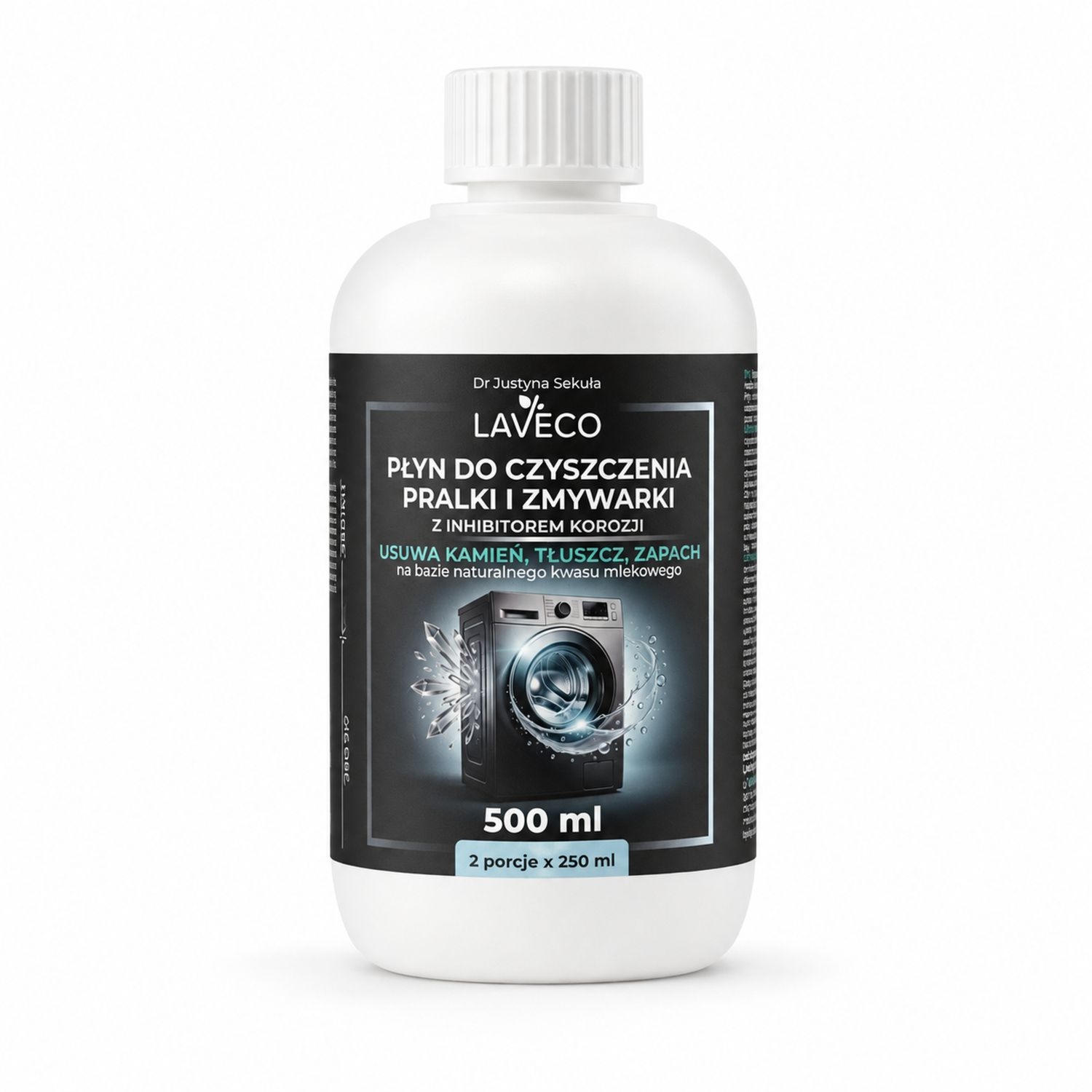 Płyn do Czyszczenia Pralki i Zmywarki z Inhibitorem Korozji 500 ml - Laveco