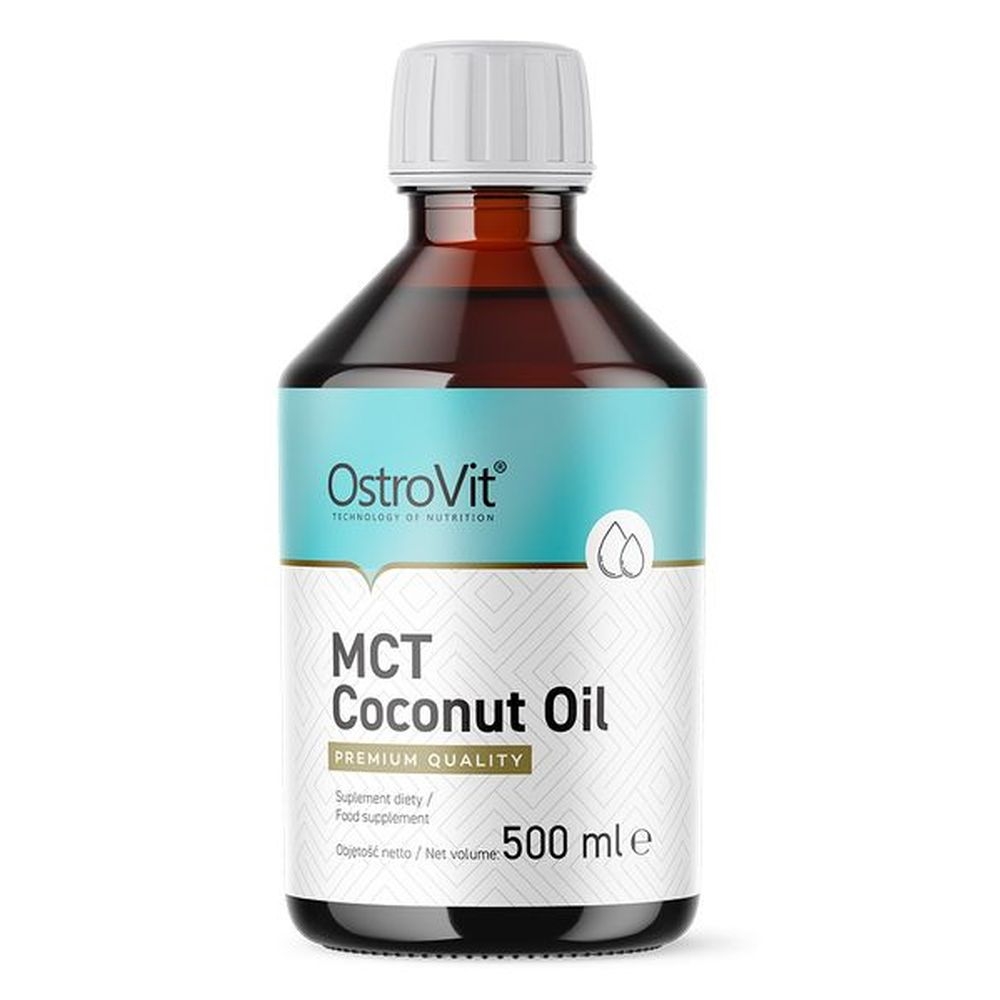 Zdjęcia - Witaminy i składniki mineralne OstroVit Olej Kokosowy MCT Coconut Oil 500 ml  