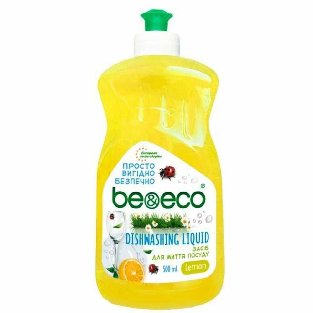 Płyn do Mycia Naczyń Cytryna 500 ml - Be i Eco