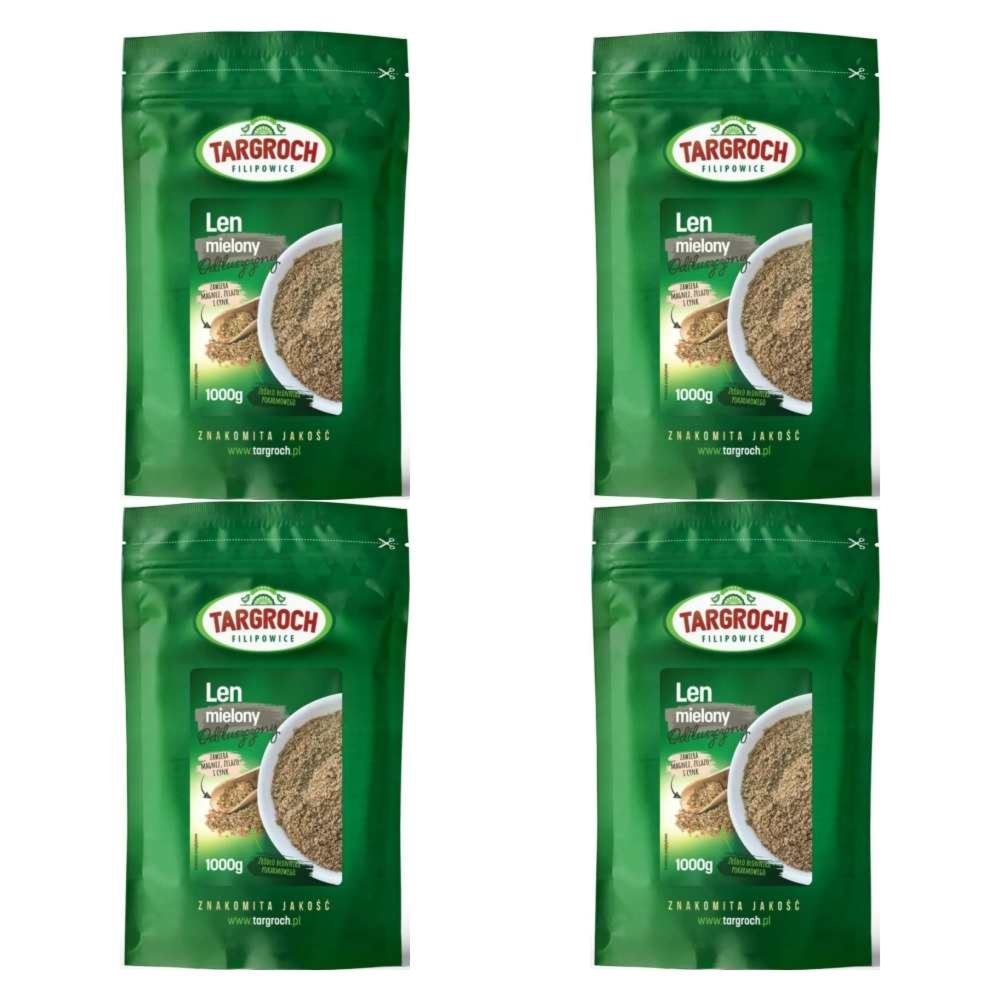 4 x Len Mielony 1 kg - Targroch