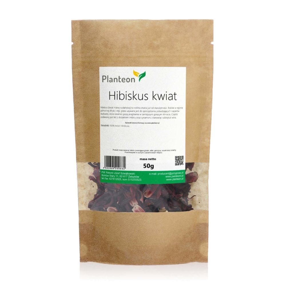 Hibiskus Kwiat 50 g - Planteon