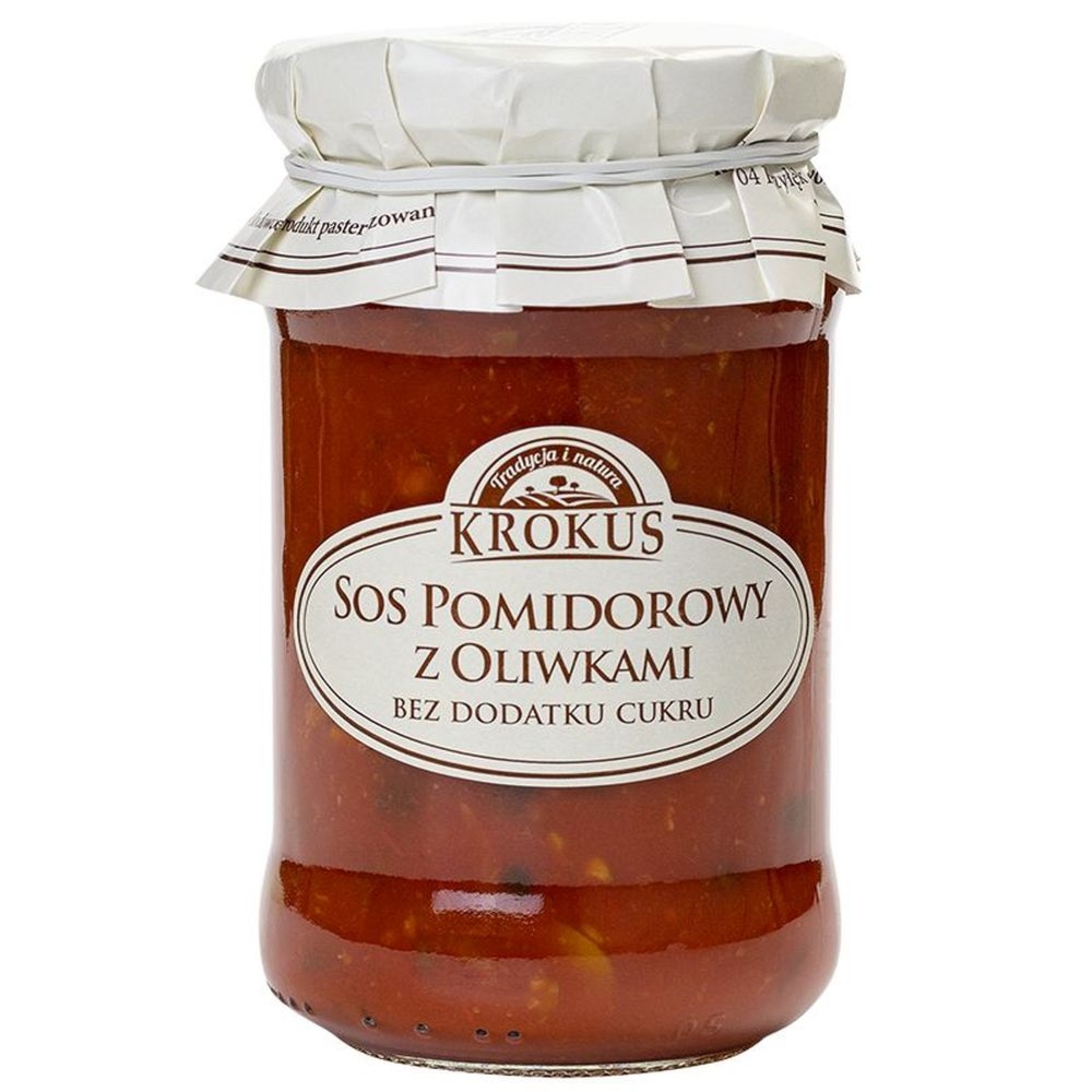 Sos Pomidorowy z Oliwkami 340 g - Krokus
