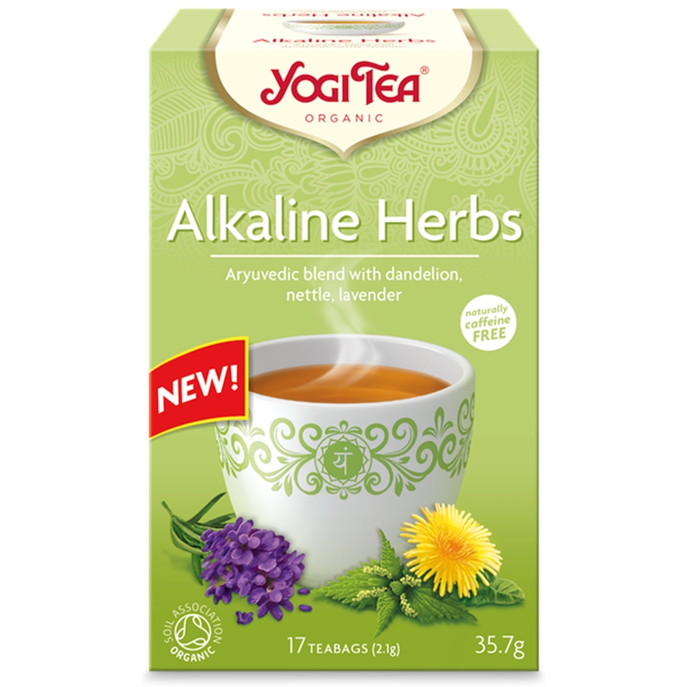 Herbatka Zioła Alkaliczne Bio 35,7 g (17x 2,1 g) - Yogi Tea