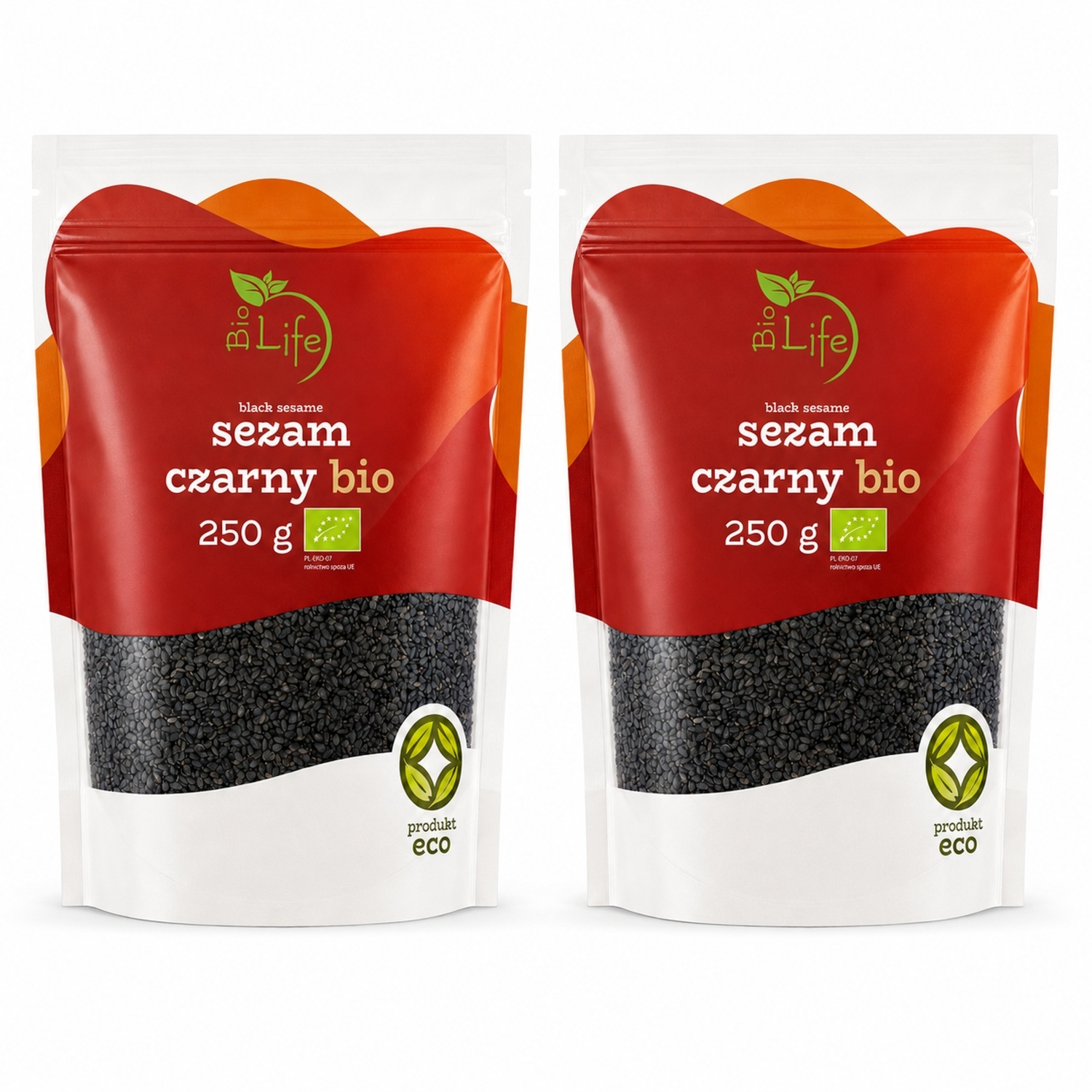 2 x Sezam Czarny Bio 250 g - BioLife