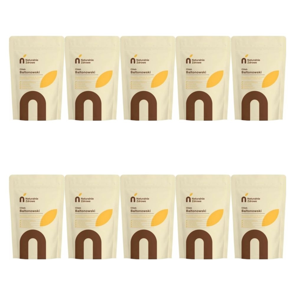 10 x Mieszanka Chlebowa CHLEB BALTONOWSKI 500 g - Naturalnie Zdrowe