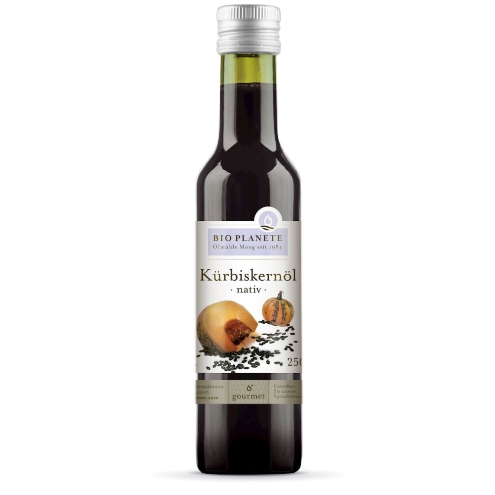Olej z Pestek Dyni Tłoczony Na Zimno Bio 250 ml - Bio Planete