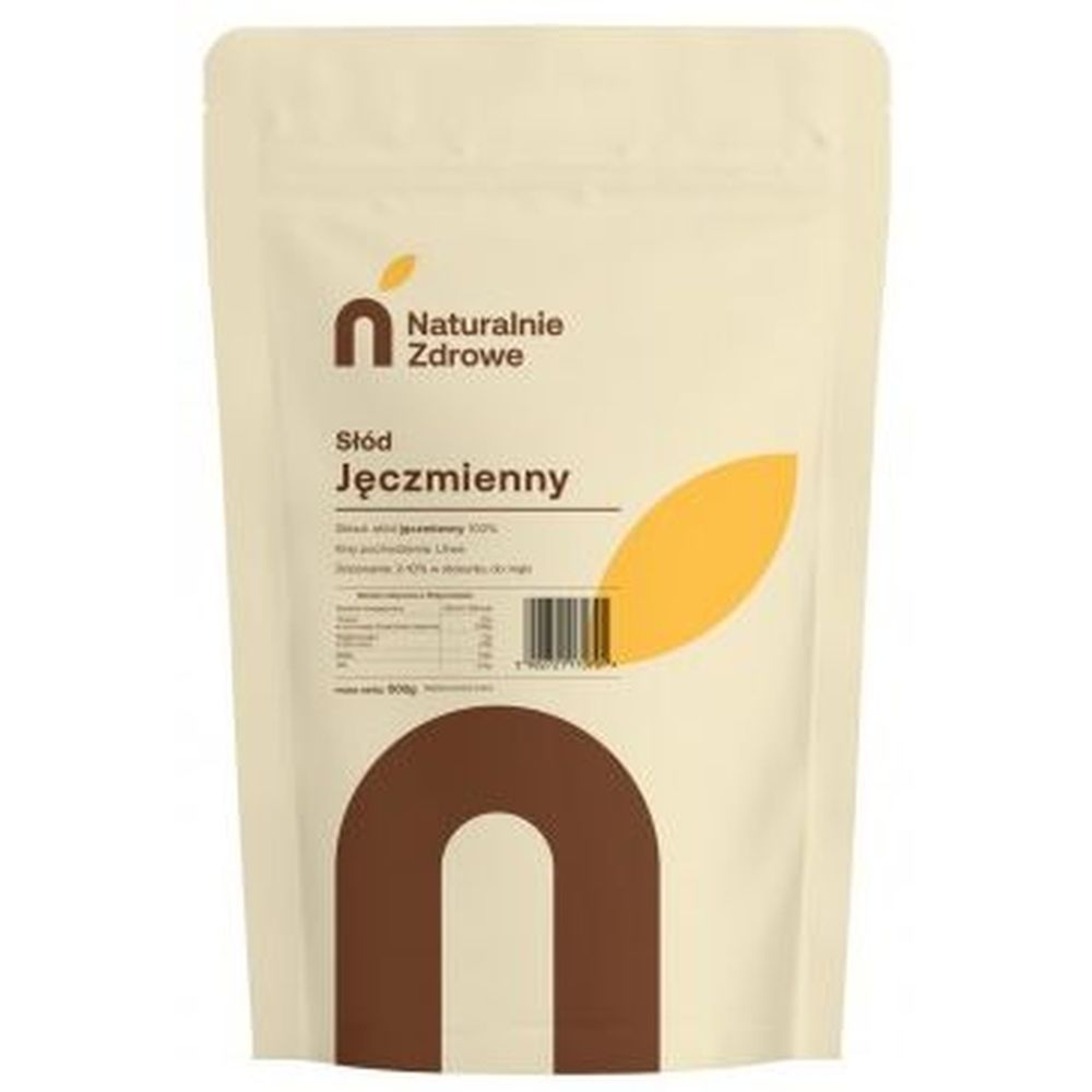 Słód Jęczmienny Naturalny do Wypieków 500 g - Naturalnie Zdrowe