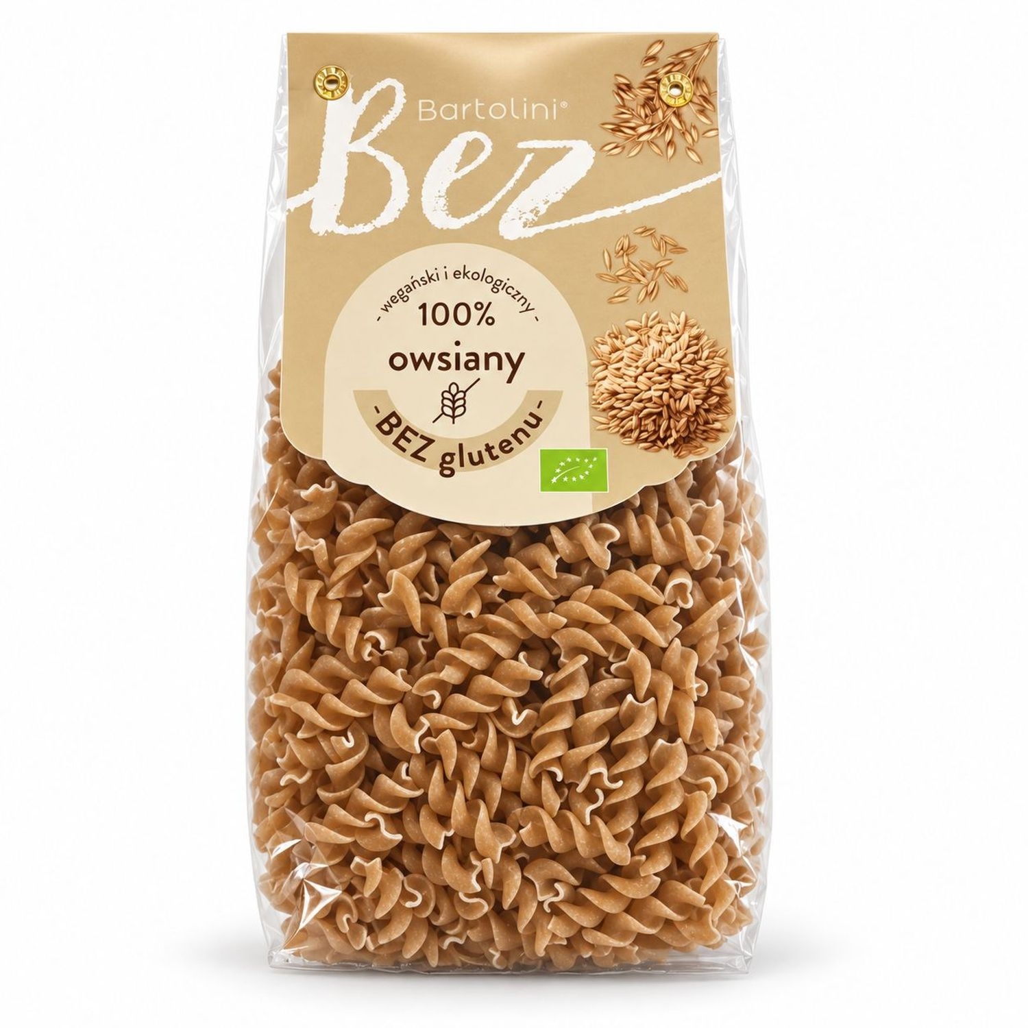 Makaron Owsiany Świderki Bezglutenowy BIO 250 g - Bartolini