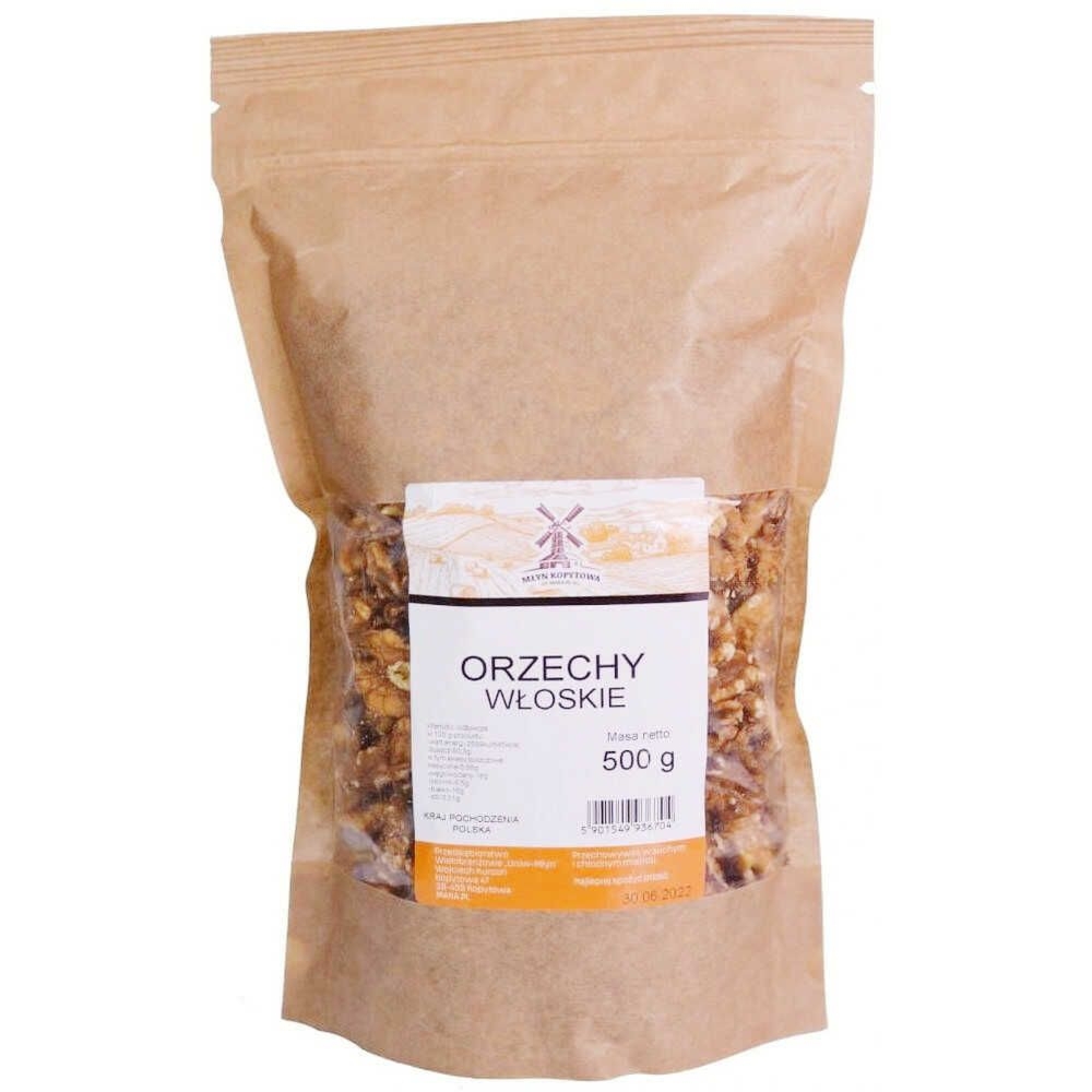 Orzechy Włoskie Polskie 500 g - Młyn Kopytowa