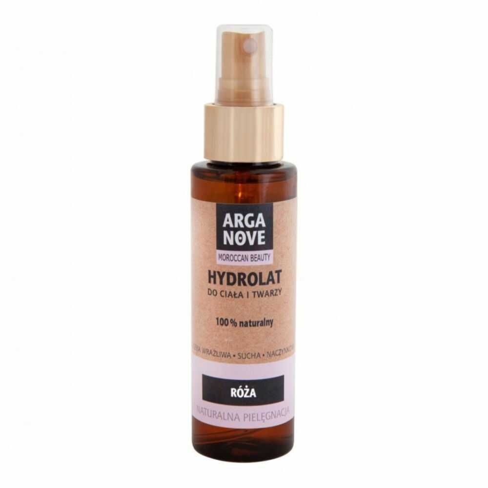 Hydrolat do Ciała i Twarzy RÓŻA 100 ml - Arganove
