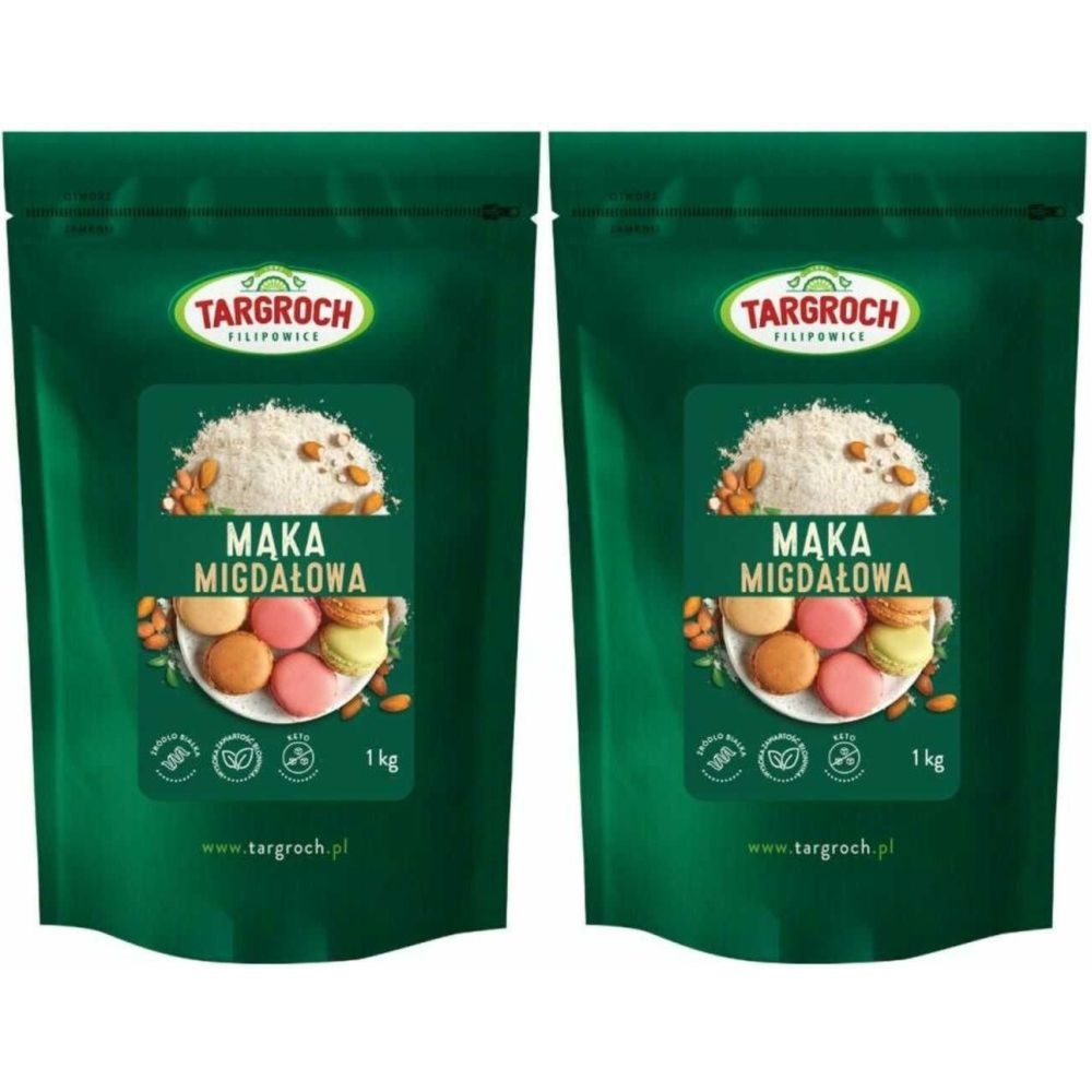 Zestaw 2 x Mąka Migdałowa 1 kg - Targroch