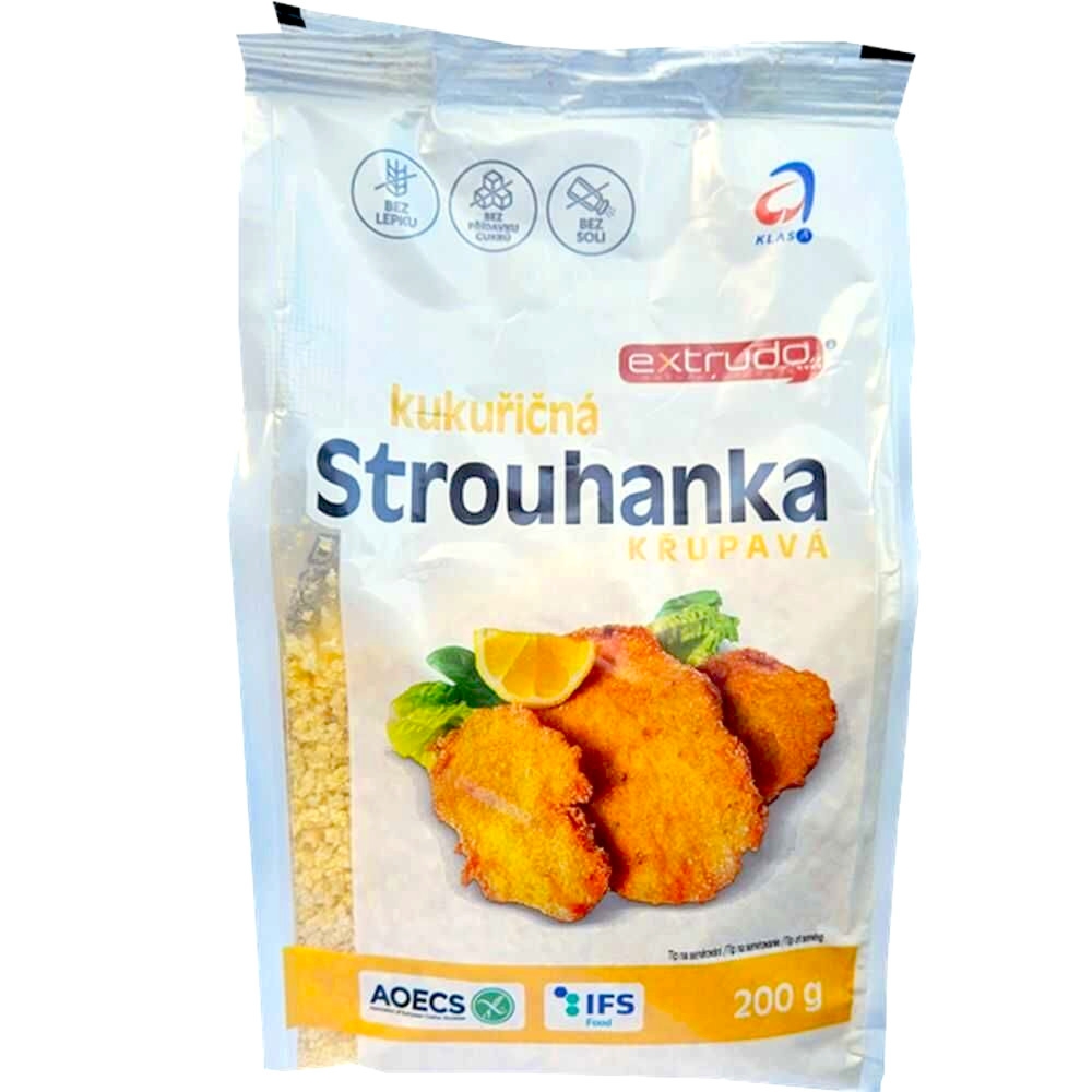 Panierka Kukurydziana Bezglutenowa 200 g - Extrudo