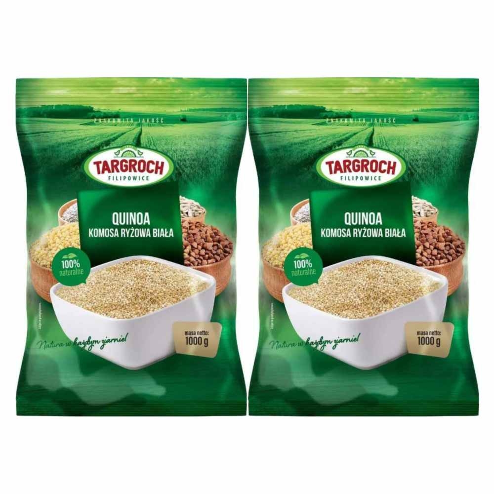 2 x Quinoa Biała (Komosa Ryżowa) FLOWPACK 1 kg - Targroch
