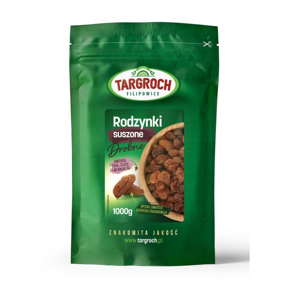 Rodzynki Suszone 1 kg - Targroch