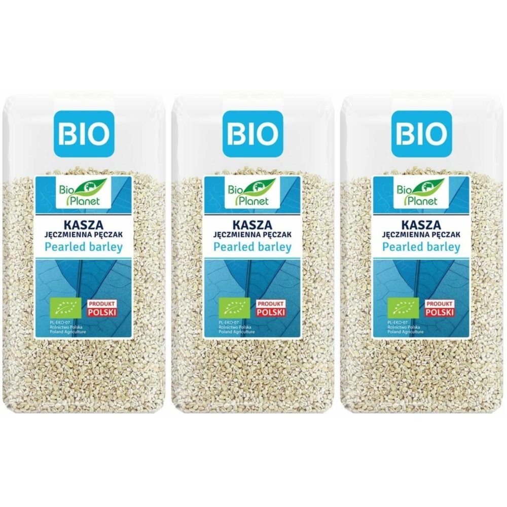 3 x Kasza Jęczmienna Pęczak Bio 500 g - Bio Planet