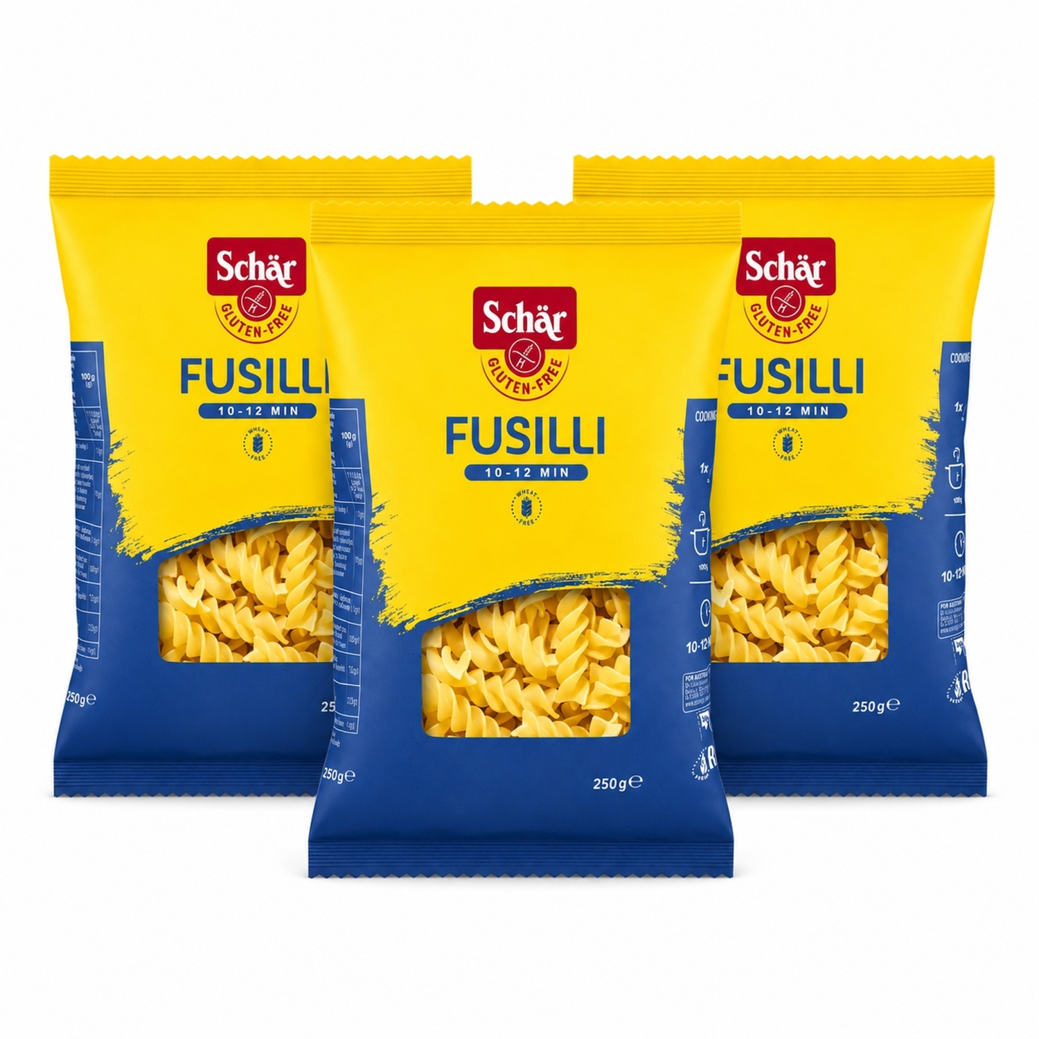 3 x Makaron Fusilli Bezglutenowy 250 g - Schar