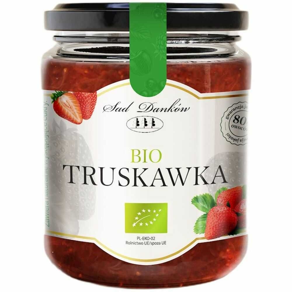 Truskawka Bez Dodatku Cukru Bio 260 g - Sad Danków