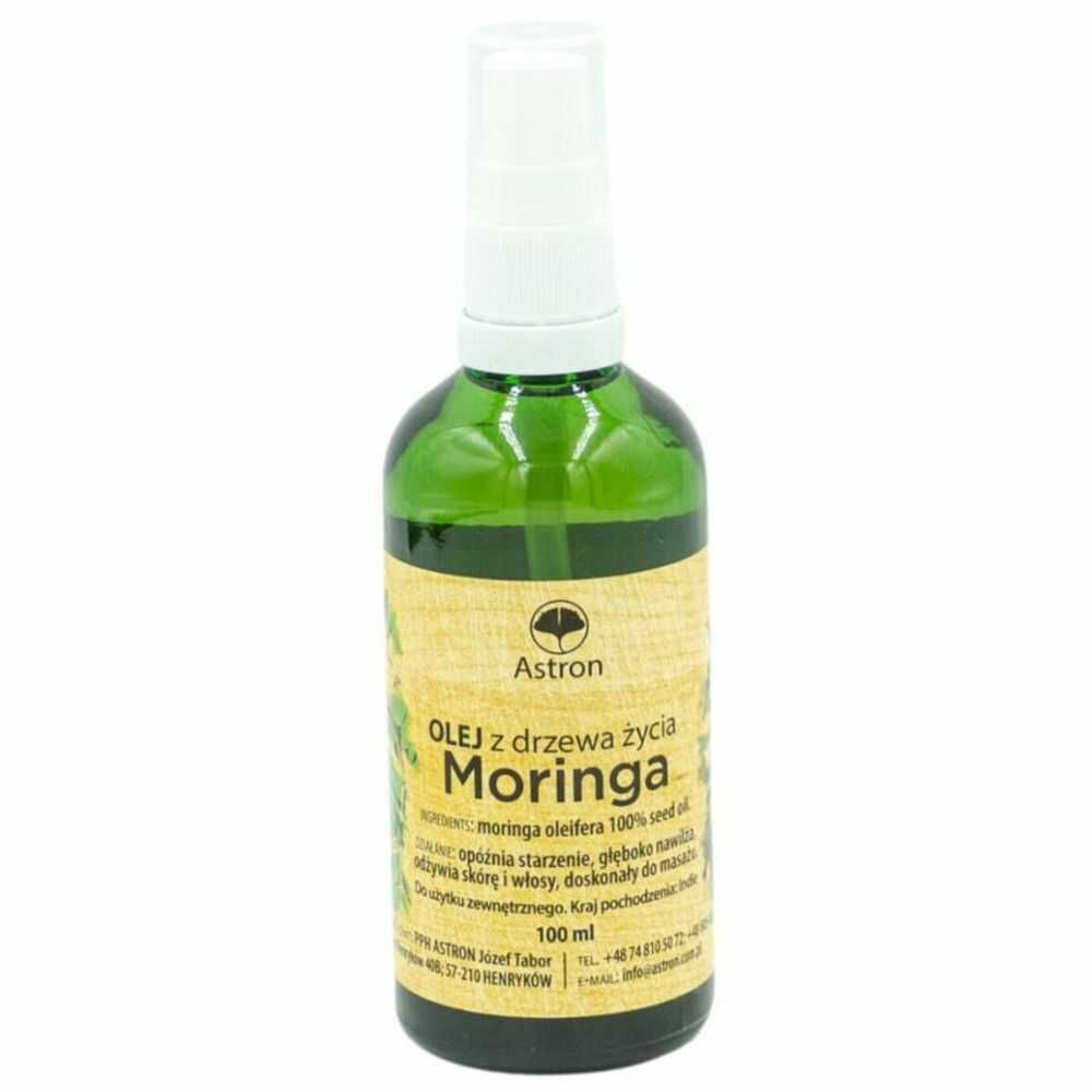 Olej z Drzewa Życia Moringa (Dozownik) 100 ml - Astron