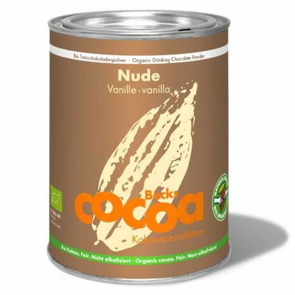 Czekolada do Picia Waniliowa Bezglutenowa Fair Trade Bio 250 g - Becks Cocoa