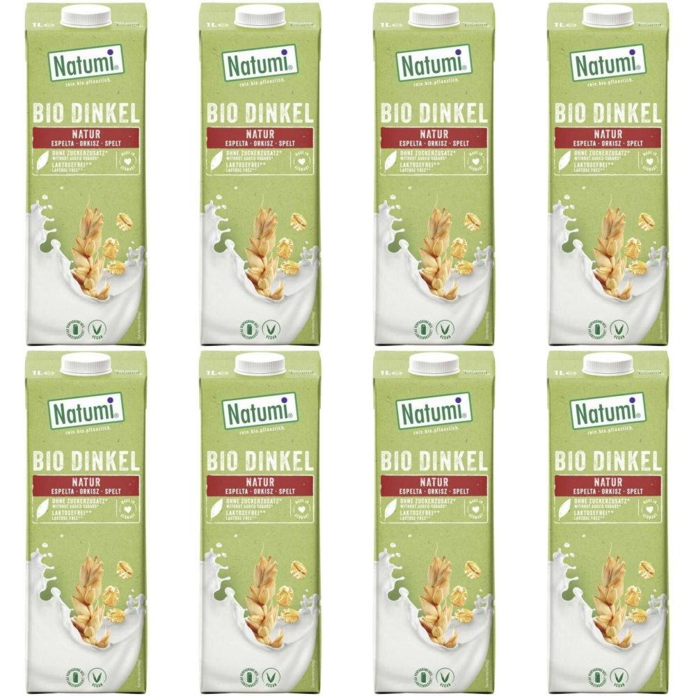 8 x Napój Orkiszowy Naturalny Bio 1 l UHT - Natumi