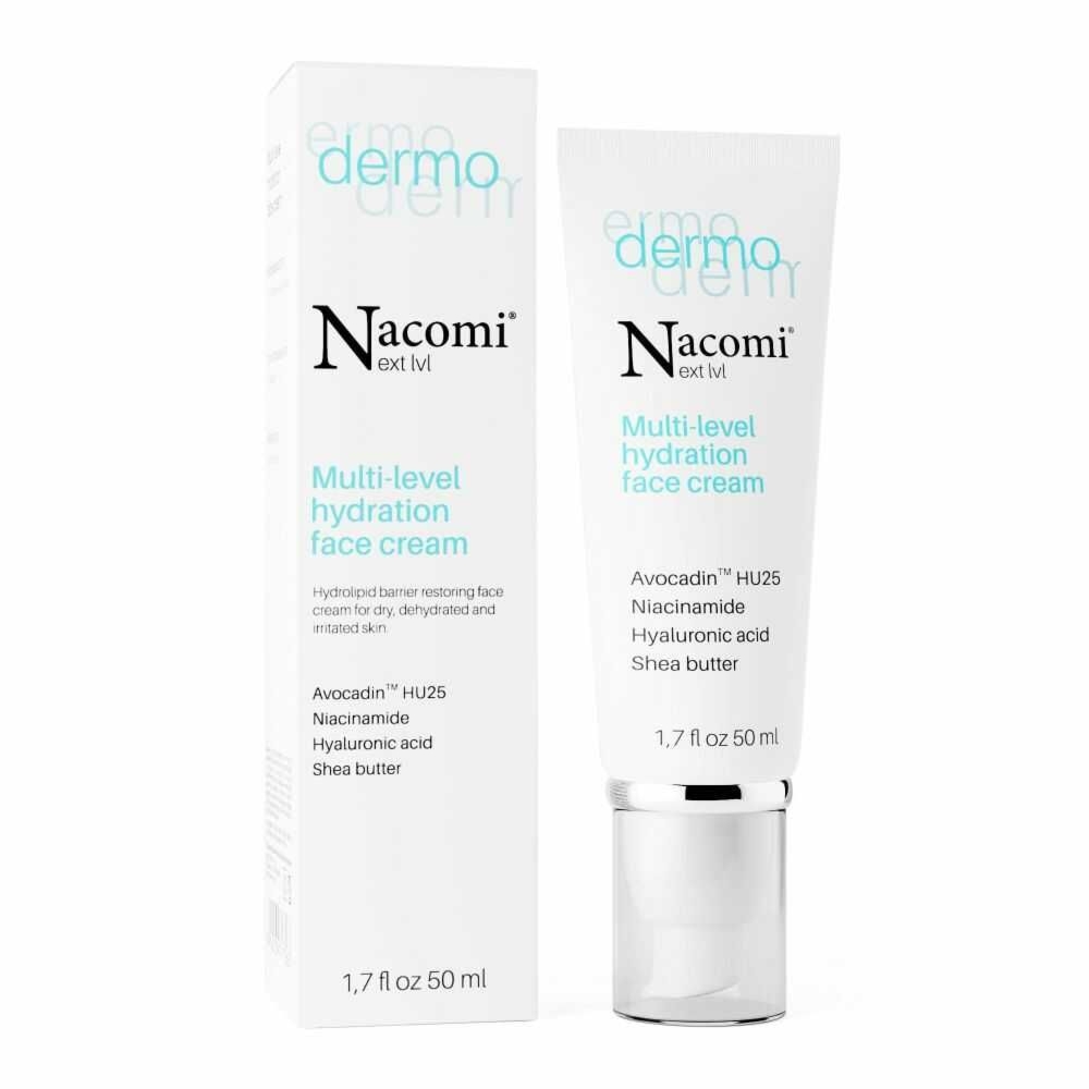 Wielopoziomowy Krem Intensywnie Nawilżający 50 ml - Nacomi