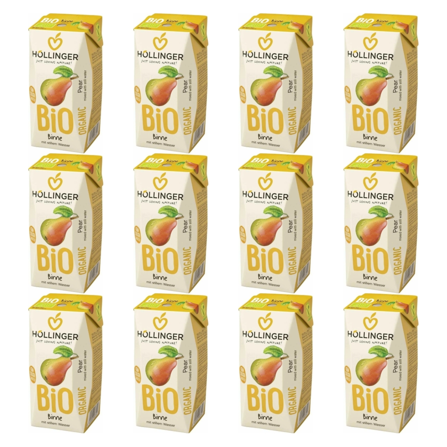 12 x Napój Gruszkowy Bio 200 ml - Hollinger