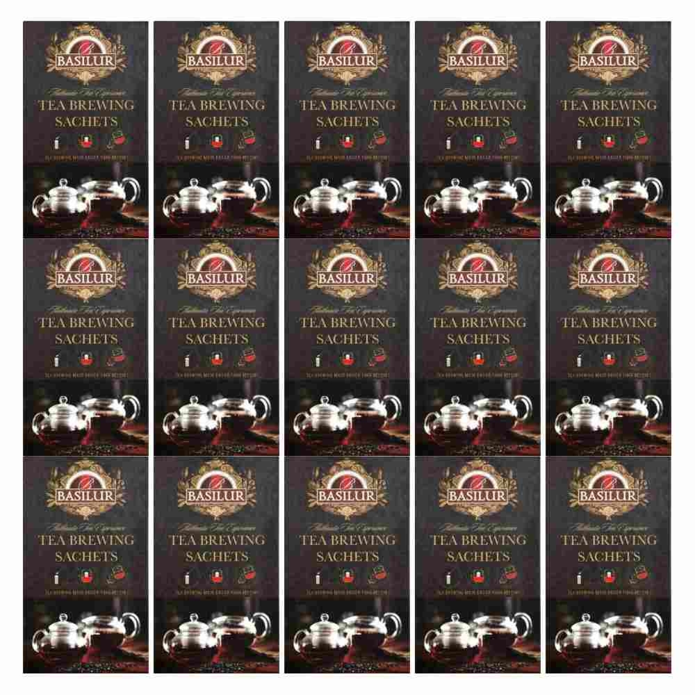 15 x Filtry Papierowe do Herbaty TEA BREWING SACHETS 10 Sztuk - BASILUR