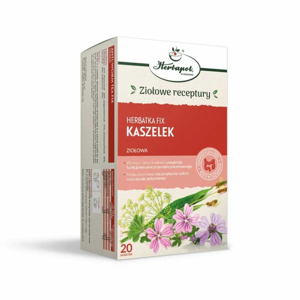 Herbatka KASZELEK FIX 40 g (20x 2 g) - Herbapol Kraków