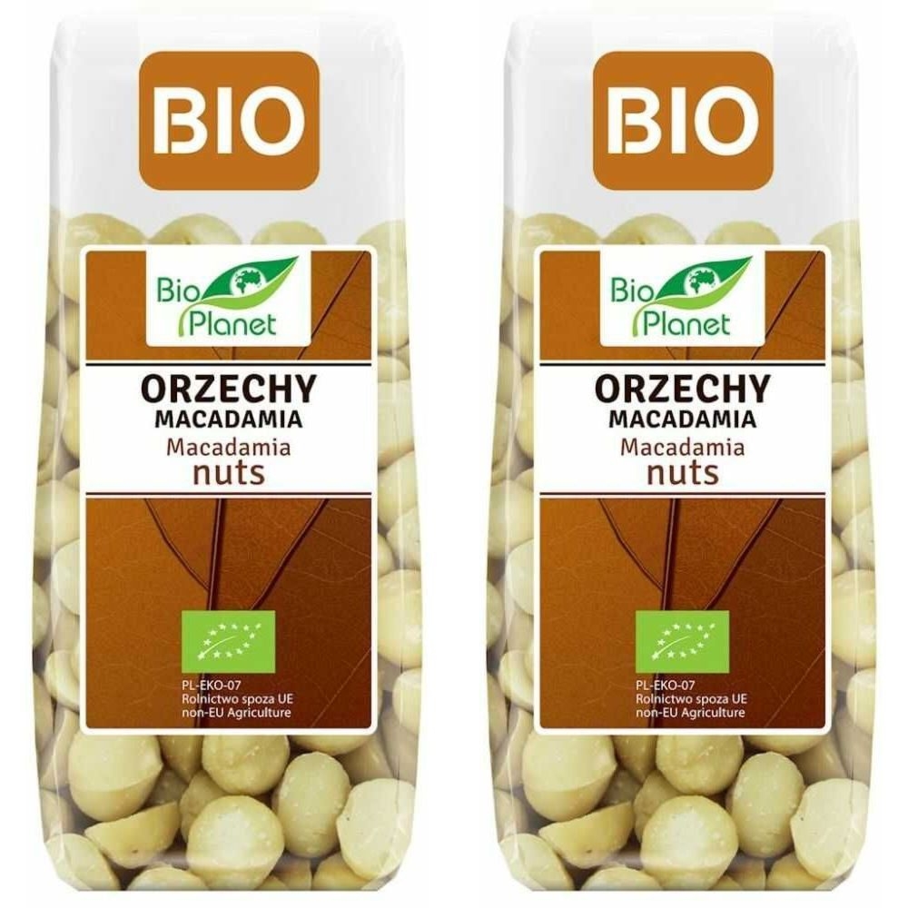 2 x Orzechy Macadamia Bio 200 g - Bio Planet