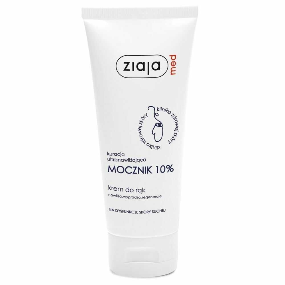 Krem do Rąk Mocznik 10% Kuracja Ultranawilżająca 100 ml - Ziaja Med
