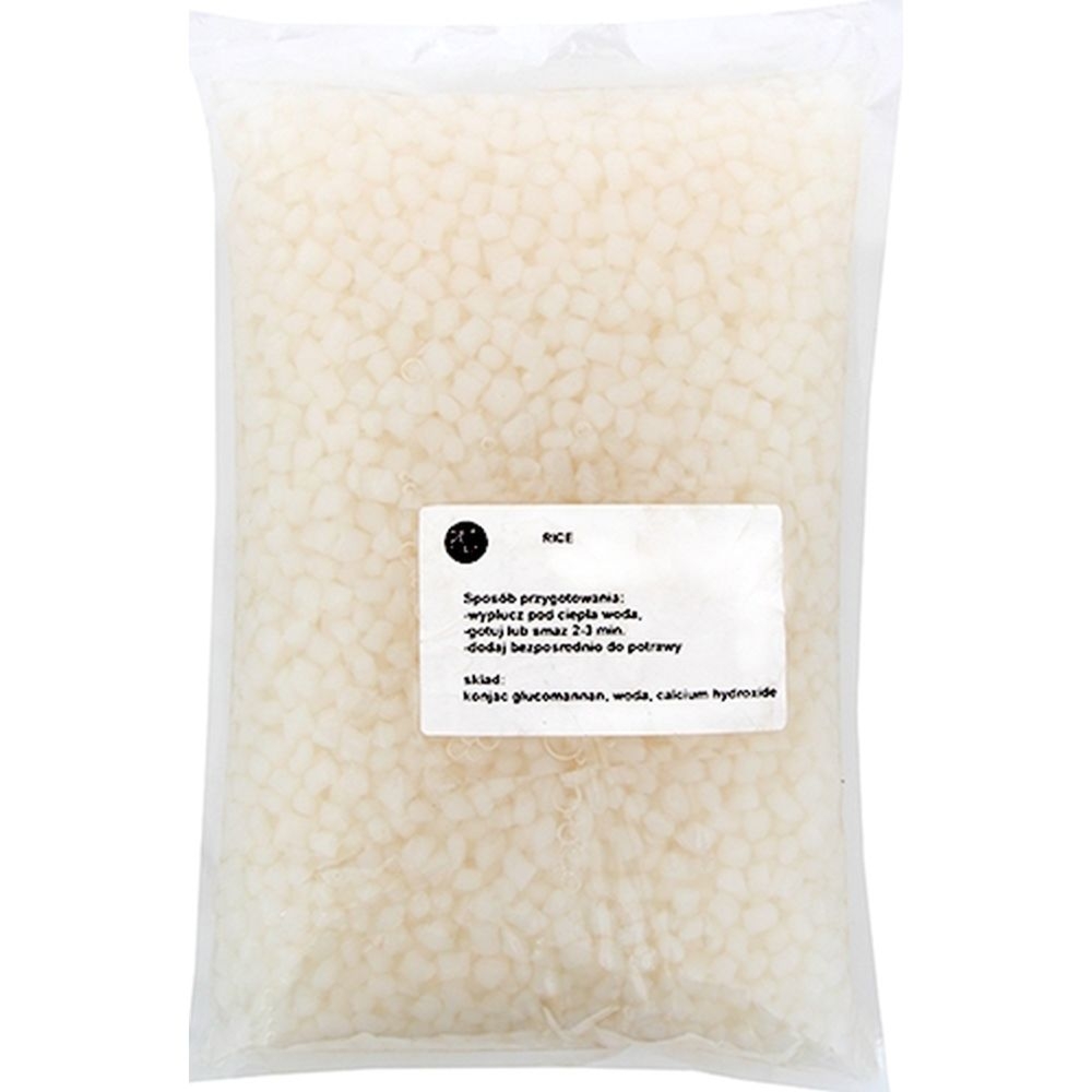 Makaron Konjac Rice 1,4 kg (1 kg) - Diet Food - Makaronik Keto w kształcie Ryżu
