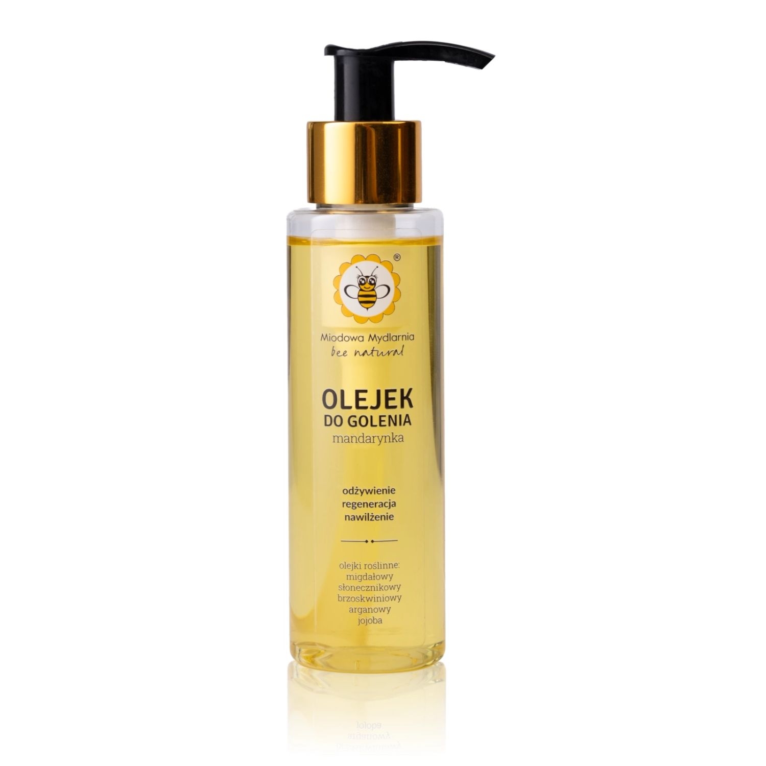 Olejek do Golenia Mandarynka 100 ml - Miodowa Mydlarnia