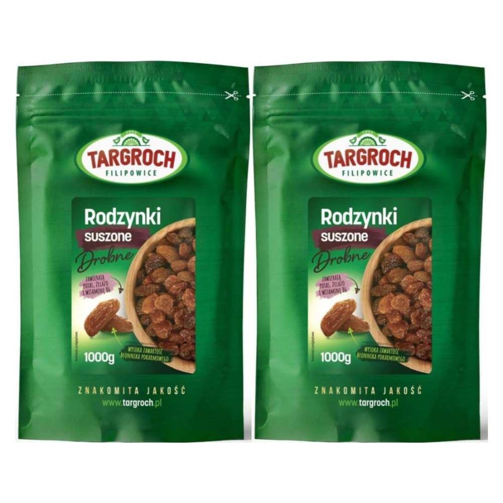 2 x Rodzynki Suszone 1 kg - Targroch