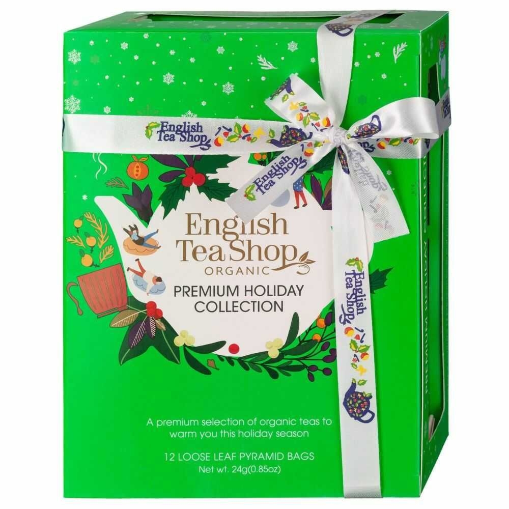 Herbata Holiday Green Prism Bio 12 sztuk (24 g) - English Tea Shop
