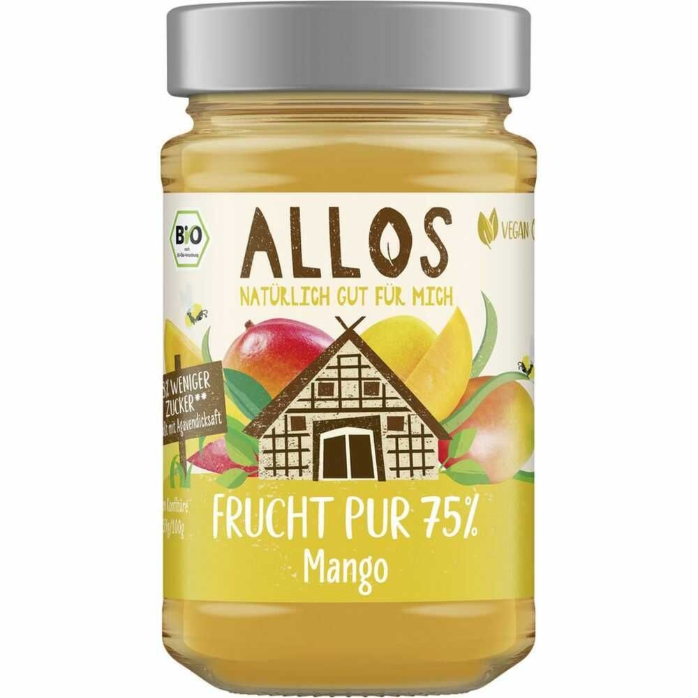 Mus z Mango (75% Owoców) Bio 200 g - Allos