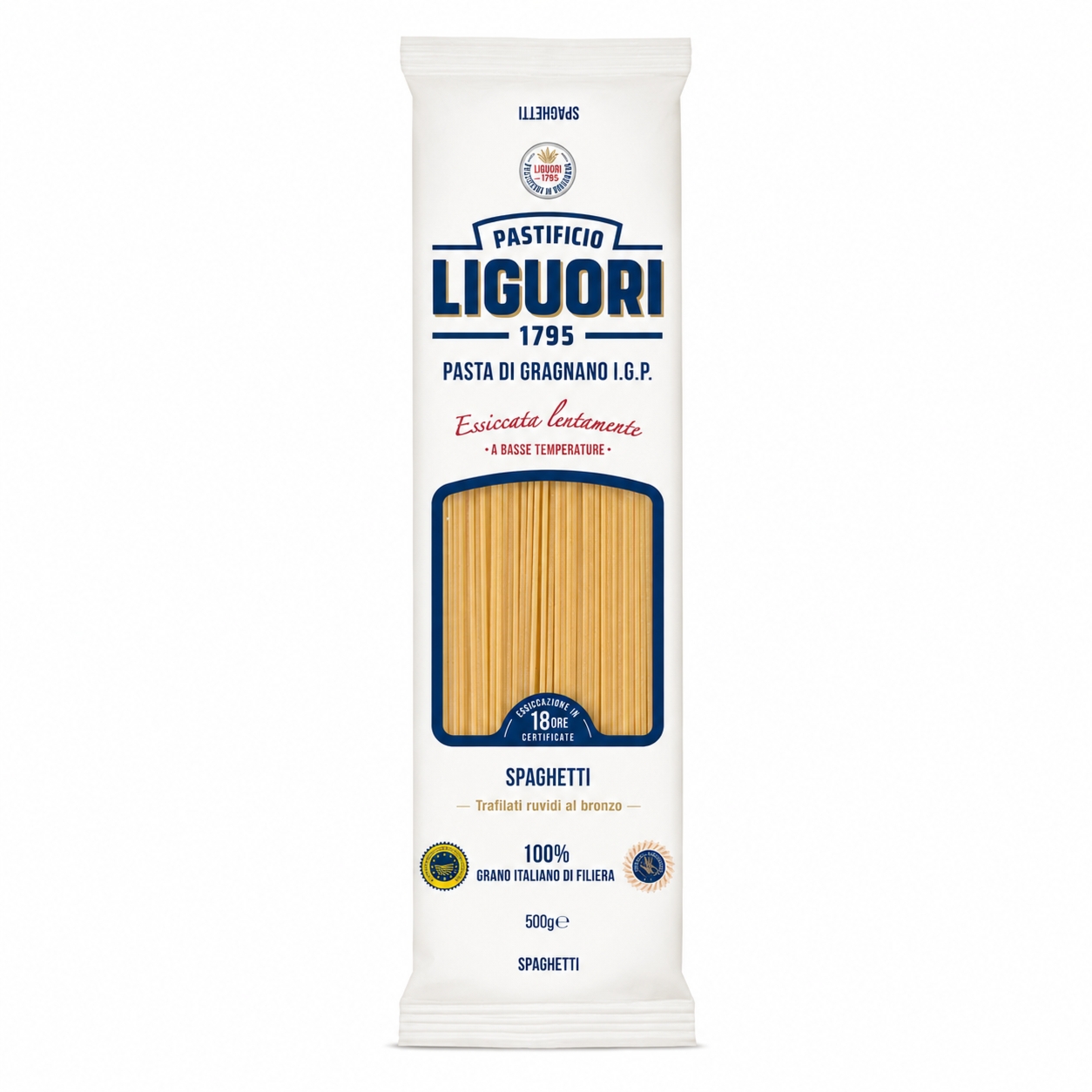 Makaron Spaghetti z Pszenicy Durum Pasta di Gragnano IGP 500 g Liguori