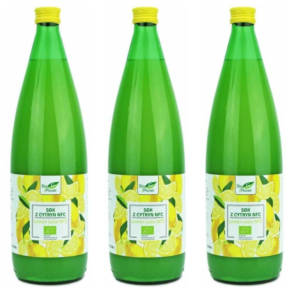 3 x Sok z Cytryn NFC Bio 1 l - Bio Planet